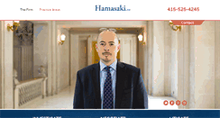 Desktop Screenshot of hamasakilaw.com