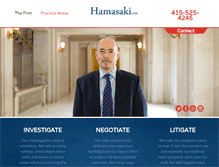 Tablet Screenshot of hamasakilaw.com